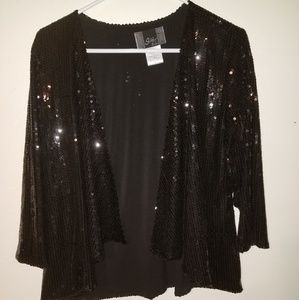 Slinky brand sequin jacket